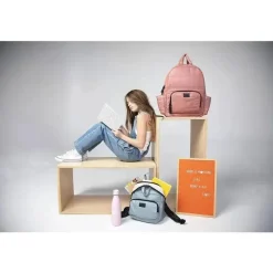 7AM 7h - Mochila de Fraldas BK718 Rose Dawn Outlet