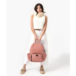 7AM 7h - Mochila de Fraldas BK718 Rose Dawn Outlet