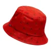 Haddad - Chapéu balde unissex Jordan Nike infantil AOP, vermelho Sale