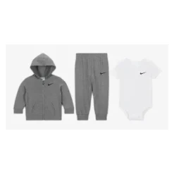Haddad - Conjunto de calça Nike 3 peças, cinza Best