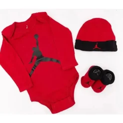 Jordan Haddad 20 Basic manga longa 3 peças vermelho ginásio Outlet