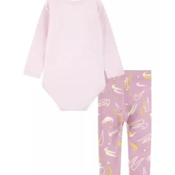Haddad - Nike Baby Girl Bodysuit & Legging Set, Light Pink Online