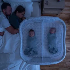 Halo - Bessinest Twin Sleeper| Berço duplo de cabeceira, círculos de areia Online