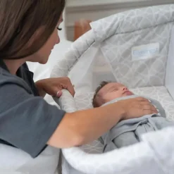 Halo - Bessinest Twin Sleeper| Berço duplo de cabeceira, círculos de areia Online
