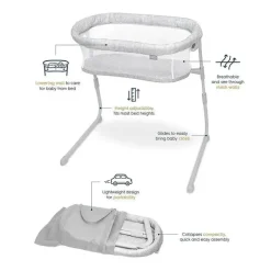 Halo - Innovations Berço Flex Sleeper, Cinza Online