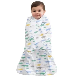 Halo Sleepsack Swaddle Dinos Micro-Fleece Hot
