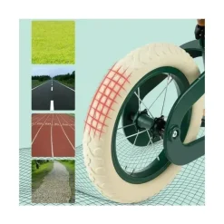 Hape - Aprenda a andar de bicicleta de equilíbrio, vermelha Hot