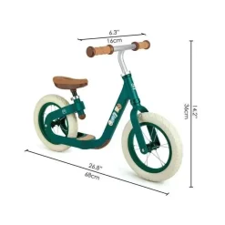 Hape - Aprenda a andar de bicicleta de equilíbrio, verde Discount