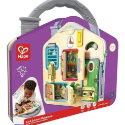 Hape - Bloqueio e chave do tabuleiro de jogo Fashion