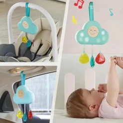 Hape - Brinquedo móvel para berço de bebê com luzes e músicas relaxantes Clearance