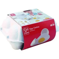 Hape - Caixa de Ovos Brinquedos de Cozinha Crianças Jogam Brinquedo de Comida Best