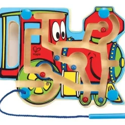 Hape - Choo Choo rastreia o quebra-cabeça do labirinto magnético de madeira infantil Outlet