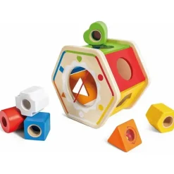 Hape - Classificador de Formas Maravilhas de Madeira Clearance