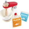 Hape - conjunto de jogo de cozinha misturador poderoso de madeira Best