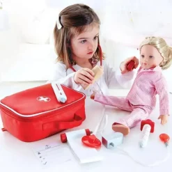 Hape - dramatização de criança de madeira para médico de plantão Fashion