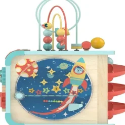 Hape - Explore e aprenda o brinquedo Magic Cube Montessori Hot
