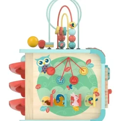 Hape - Explore e aprenda o brinquedo Magic Cube Montessori Hot