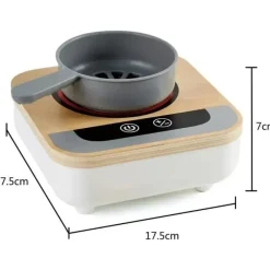 Hape - fritadeira divertida, fogão de mesa de madeira com ventilador Discount