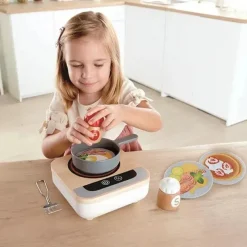 Hape - fritadeira divertida, fogão de mesa de madeira com ventilador Discount