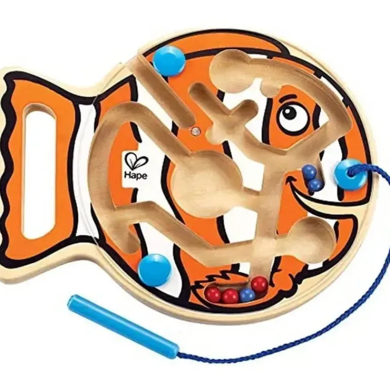 hape__gofishgo_magntico_q_SKUR6jzyabr_0.webp Hape - Go-Fish-Go Magnético quebra-cabeça de madeira infantil labirinto Online