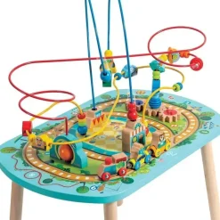 Hape - Mesa de labirinto ferroviário torcido Discount