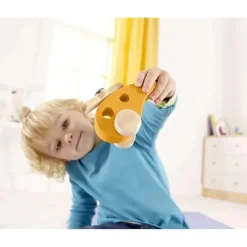 Hape - Veículo infantil de brinquedo de madeira para pequeno helicóptero Outlet