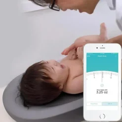 Hatch Baby - Almofada e balança de mudança de crescimento inteligente, cinza Clearance