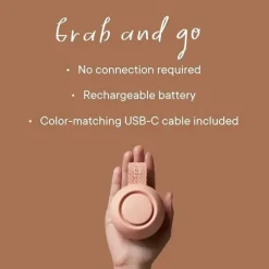 Hatch Baby - Hatch Rest Go Máquina de som portátil para bebês, pêssego Best