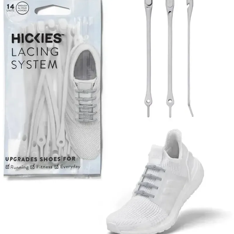 hickies__cadaros_sem_grav_SKUrXrX3dLz_0.webp Hickies – Cadarços sem gravata para adultos Premium, unissex, tamanho único, tiras cinza Clearance
