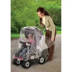 H.I.S. Juveniles, Inc. HIS Juveniles - Proteção contra intempéries para carrinho Jeep Premium Hot