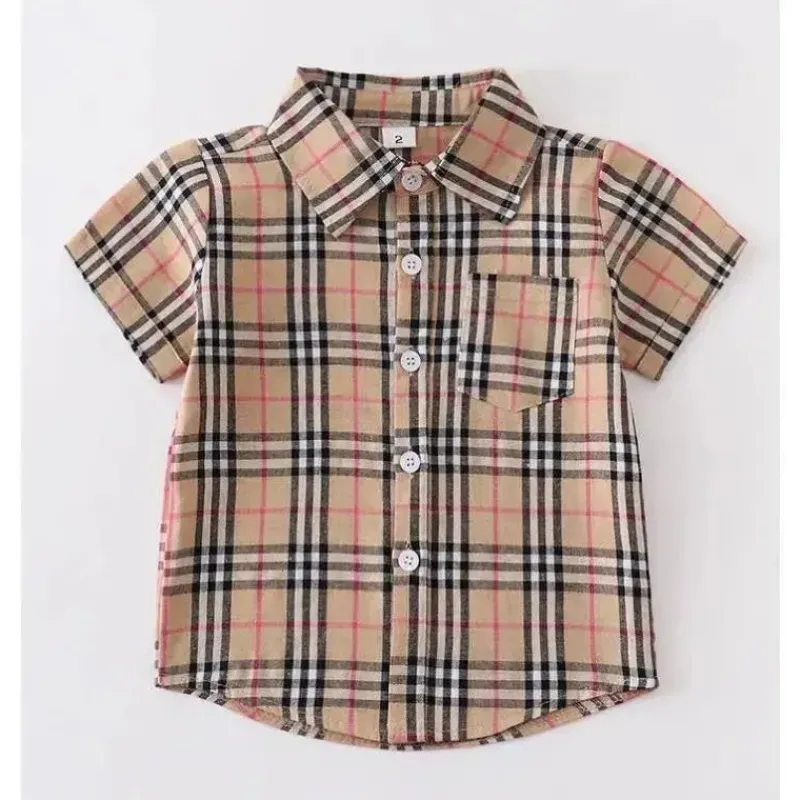 honeydew__camisa_xadrez_m_SKUcQgikdN9_0.webp Honeydew - Camisa xadrez marrom bebê com botões para menino Hot