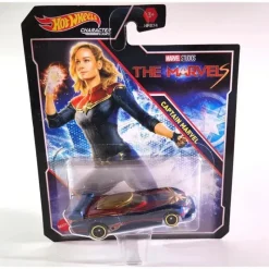 Fisher-Price Hot Wheels - Carros de personagens Marvel The Marvels, Captian Marvel Discount