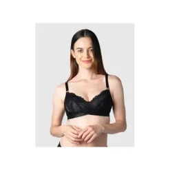 Hotmilk - Warrior Soft Cup Preto Multifit Sutiã de amamentação sem fio New