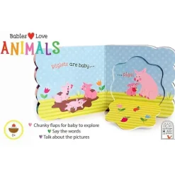 House of Marbles - Livro Bebês Amam Animais Outlet