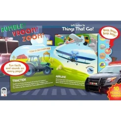 House of Marbles - Livro de Som Rumble!, Vroom!, Zoom! New