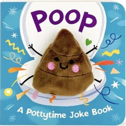 House of Marbles - Poop! Finger Puppet Book Discount