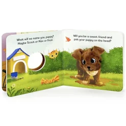 House of Marbles - Puppy Love Finger Puppet Book Fashion