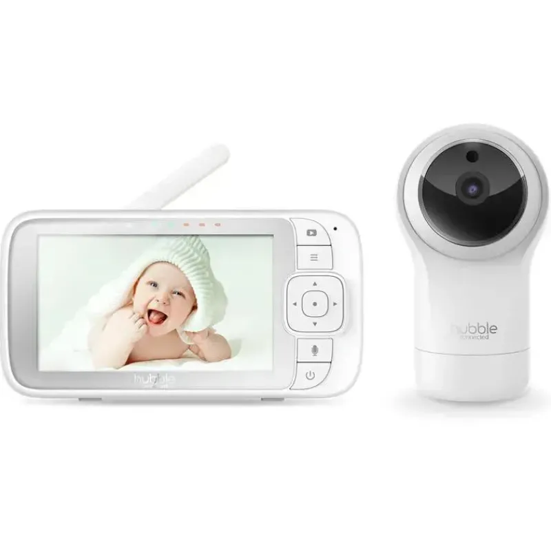 hubble__monitor_de_beb_co_SKUrpII6Pg5_1.webp Hubble - Monitor de bebê com vídeo Nursery View Pro 5 com panorâmica, inclinação e zoom Discount
