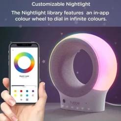 Hubble - Wi-Fi Baby White Noise, chupeta Eclipse New