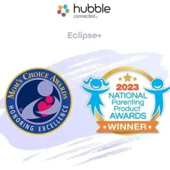 Hubble - Wi-Fi Baby White Noise, Eclipse + chupeta portátil Fashion