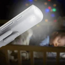 Hubble - Wi-Fi Nursery Pal Deluxe Twin 5 Smart Hd Baby Monitor com visualizador de tela sensível ao toque e câmeras duplas portáteis Online