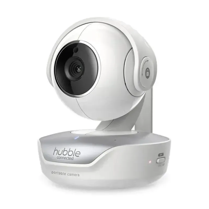hubble__wifi_nursery_pal__SKUrUmHLmrw_2.webp Hubble - Wi-Fi Nursery Pal Deluxe 5 Smart Hd Baby Monitor com visualizador de tela sensível ao toque e câmera portátil New