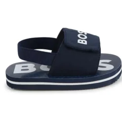 Hugo Boss Baby - Aqua Slides Menino, Azul Marinho Discount