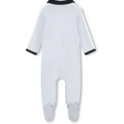 Hugo Boss Baby - Boy Polo Footie, Azul Claro Best