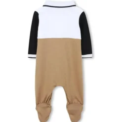 Hugo Boss Baby - Boy Polo Footie Beige Fashion