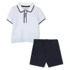 Hugo Boss Baby - Boy Set Polo & Shorts Light Blue & Navy Online