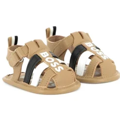 Hugo Boss Baby - Boy Shoes Sandals Beige With Logo Hot
