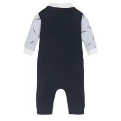 Hugo Boss Baby - Cerimônia Curta Tudo em Um, Azul Pálido New