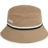 Hugo Boss Baby - Chapéu Bucket Reversível, Branco/Bege Outlet