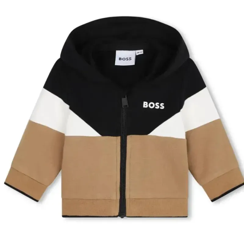 hugo_boss_baby__conjunto__SKU6xnrXdnX_2.webp Hugo Boss Baby - Conjunto de algodão para bebê, marrom Outlet